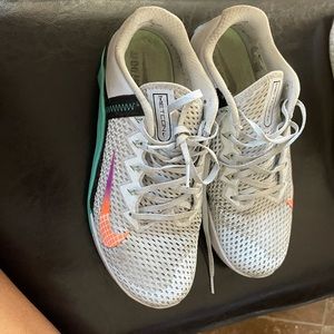 Nike metcon CrossFit shoes.  Could use a wash 🧼